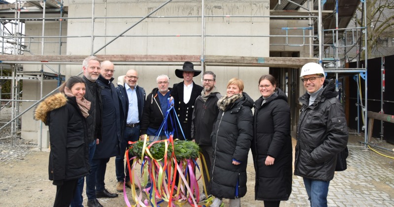 Bild 2025 Richtfest Kinderklinik