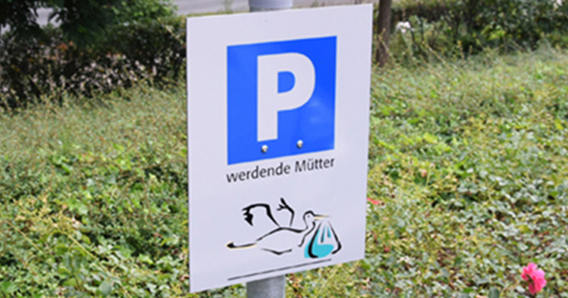 Bild Storchenparkplatz werdende Mütter