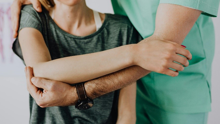 Bild Physiotherapie Arm Gelenk