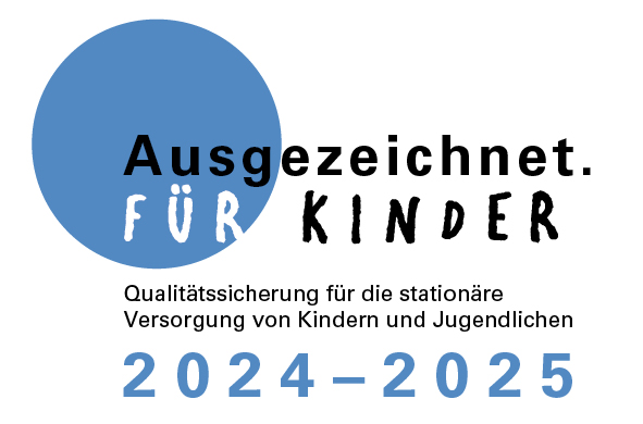 Bild Logo Ausgezeichnet für Kinder 2024-2025