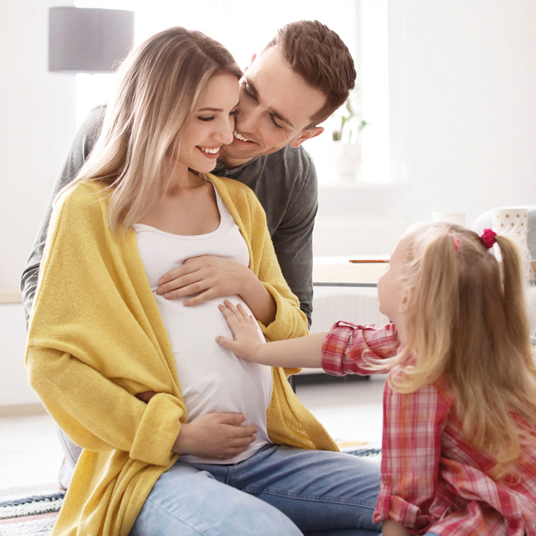 Interner Link: Verlinkung zum Angebot für werdende Eltern