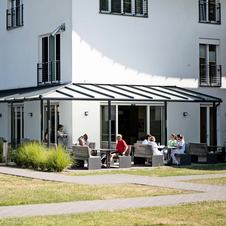 Interner Link: Verlinkung zur Seite Patienten und Besucher